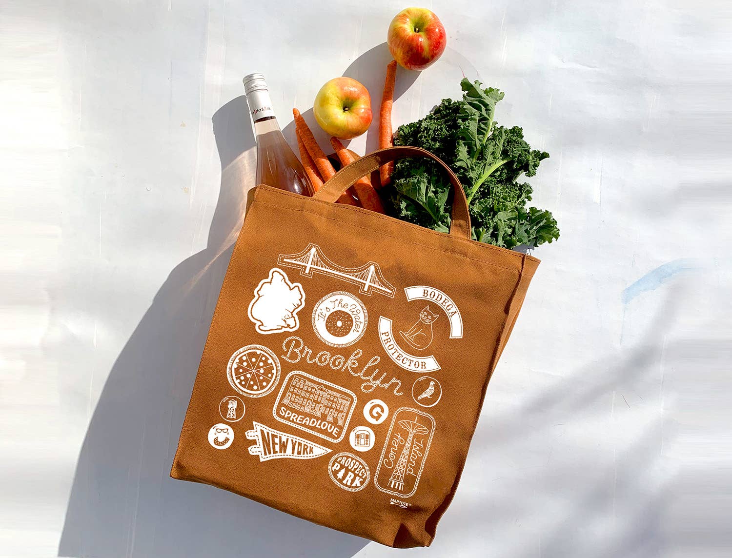 Maptote - Wholesale Tote Bag - Unisex - Brooklyn Shopper Tote3