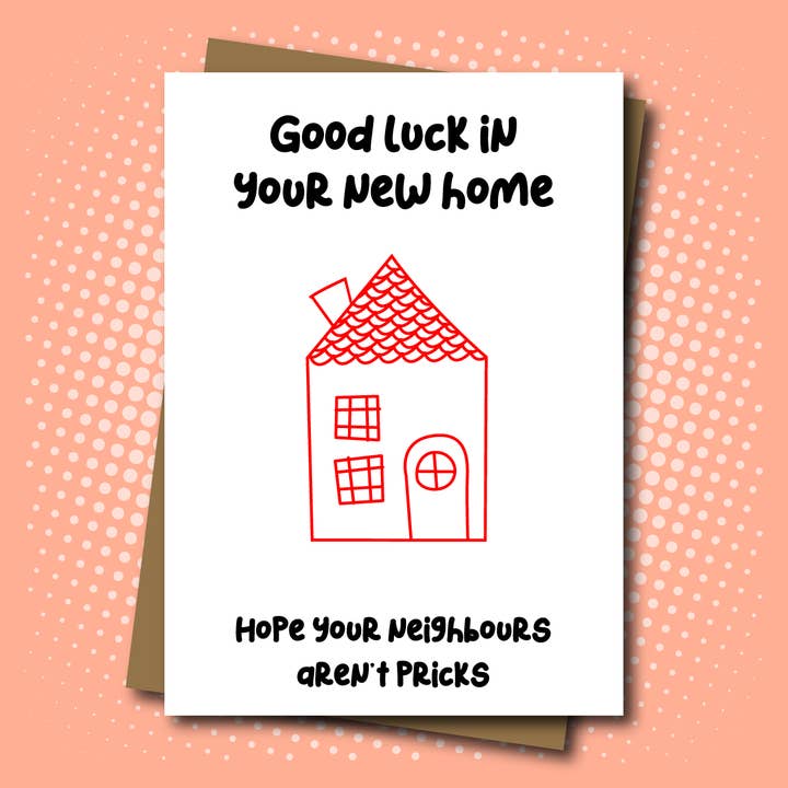 Good Luck in your New Home for wholesale by Maya Rose Creations