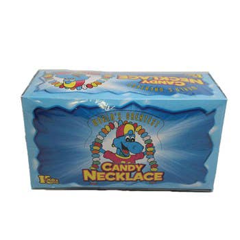 Grandpa Joe's Candy Shop - Wholesale Boiled sweets - KoKo Candy Necklaces, 0.77oz, 24ct Case