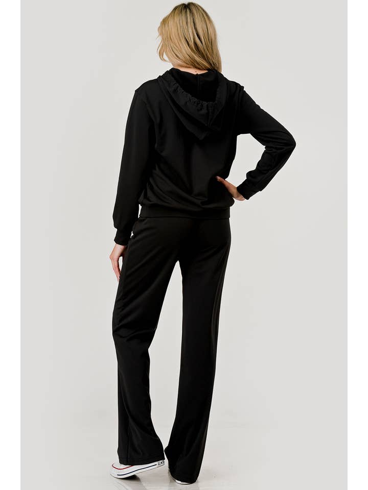 REDFINCH APPAREL INC - Wholesale Lounge Set - Women's - Womens Fleece Hoodie & Sweatpants 2-Piece Set
