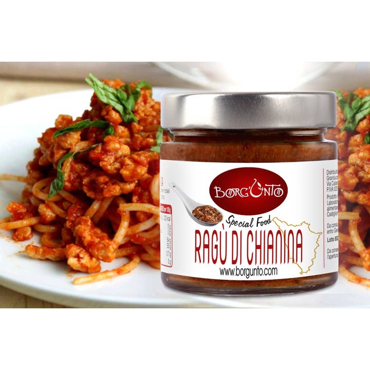Chianina Ragù with Italian Tomatoes for wholesale by borgunto