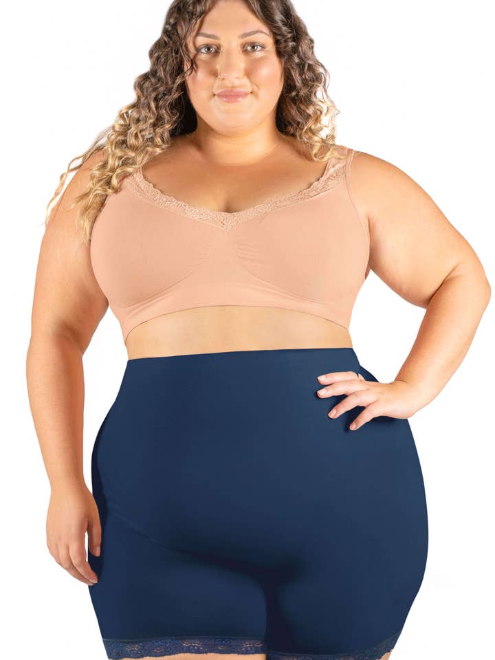 B Free AUSTRALIA - Wholesale Underwear - Women's - Anti Chafing High Rise Petite Cotton Shorts13