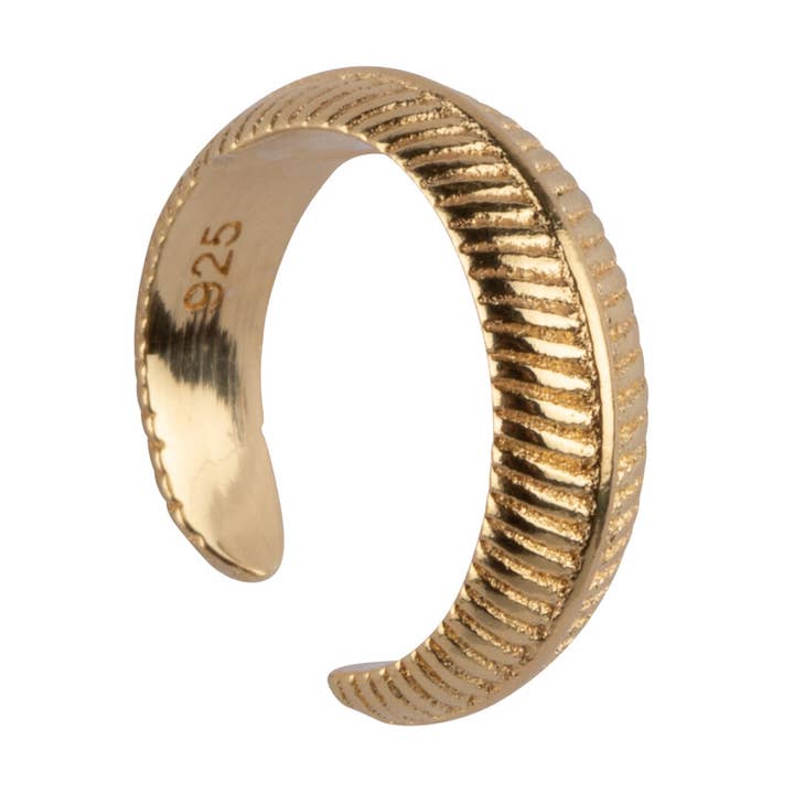 Iris earcuff singolo | gioielleria etica e sostenibile per la vendita all'ingrosso da parte di Ana Dyla