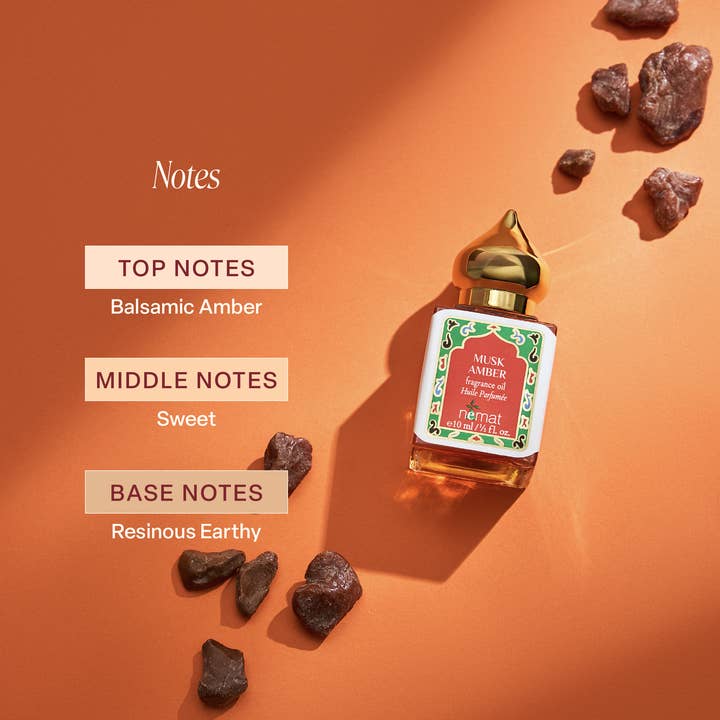 Huile parfumée ambre Musc pour la vente par Nemat