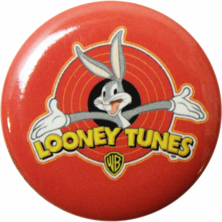 Square Deal Recordings & Supplies - Wholesale Lapel Pin/Button - Pin-on Button - 1.25 Inch - Looney Tunes - Bugs Bunny