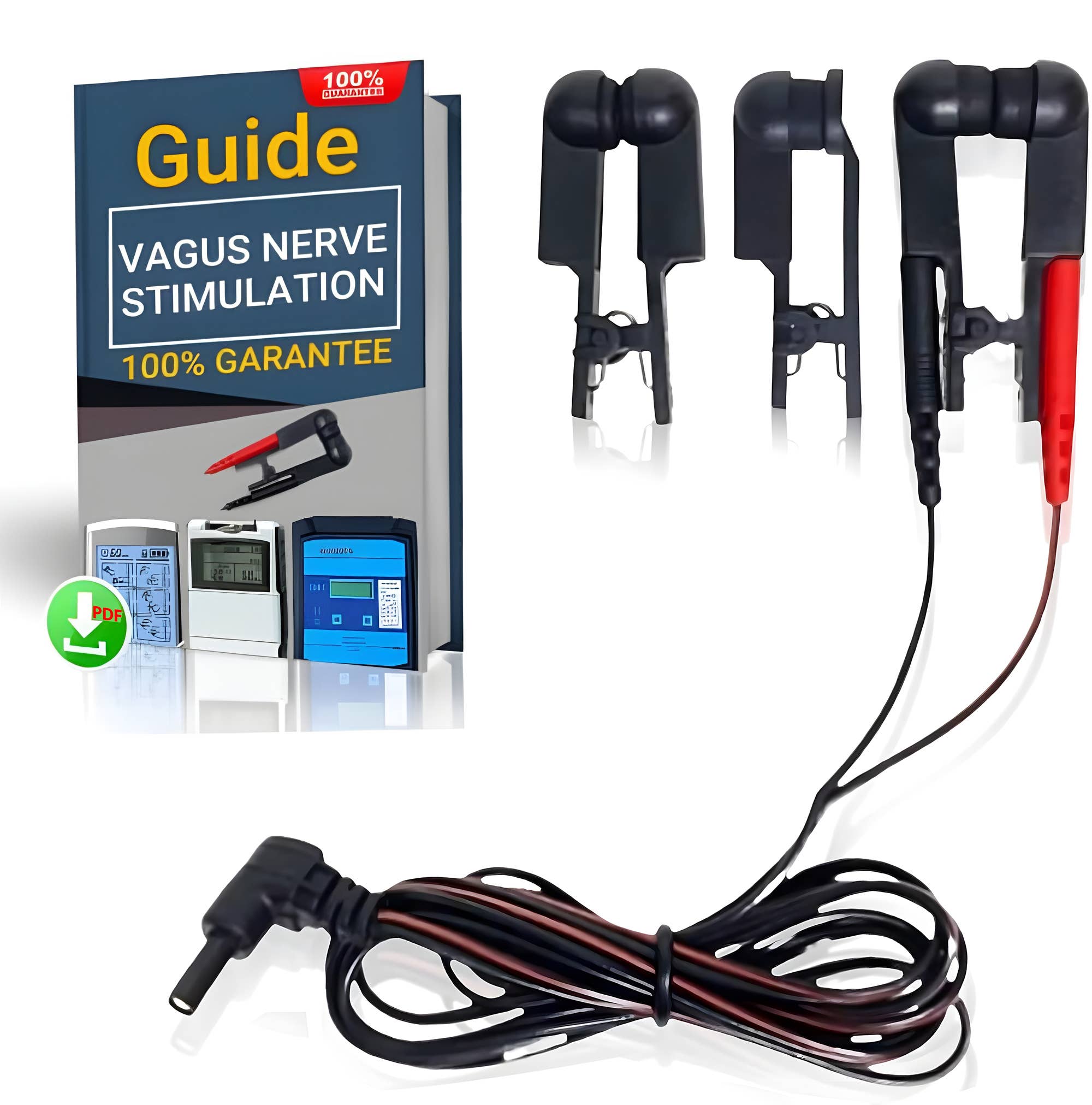 GoLiveAi - Wholesale Earplugs - Ear Clip Compatible with Vagus Nerve Device 2,5 mm Port 0