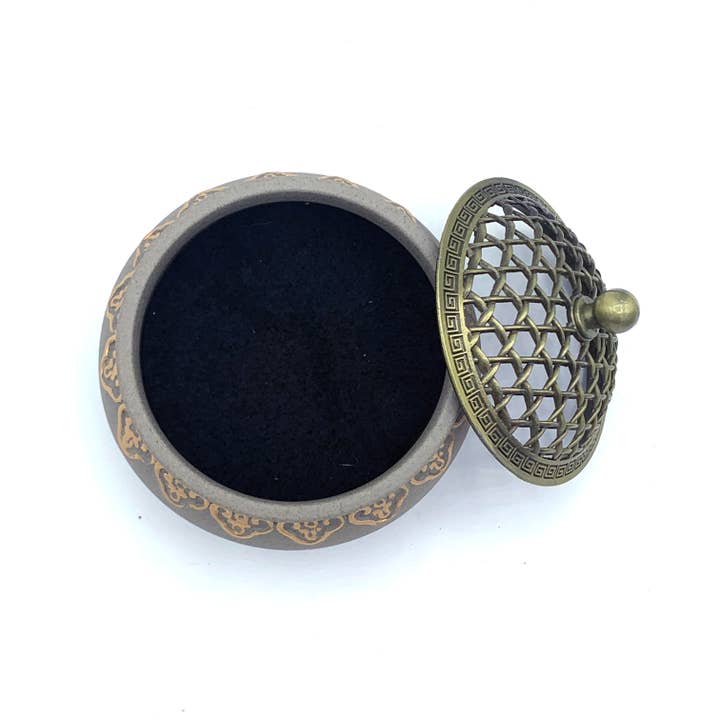 Blessed Ember - Wholesale Incense Holder - Charcoal Incense Burner, for resins, powders, & loose blends6