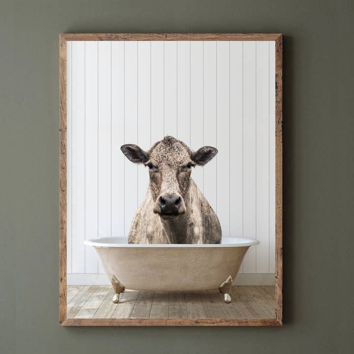 Cow Tan i Neutral Badekar for engroshandel hos Lettered & Lined