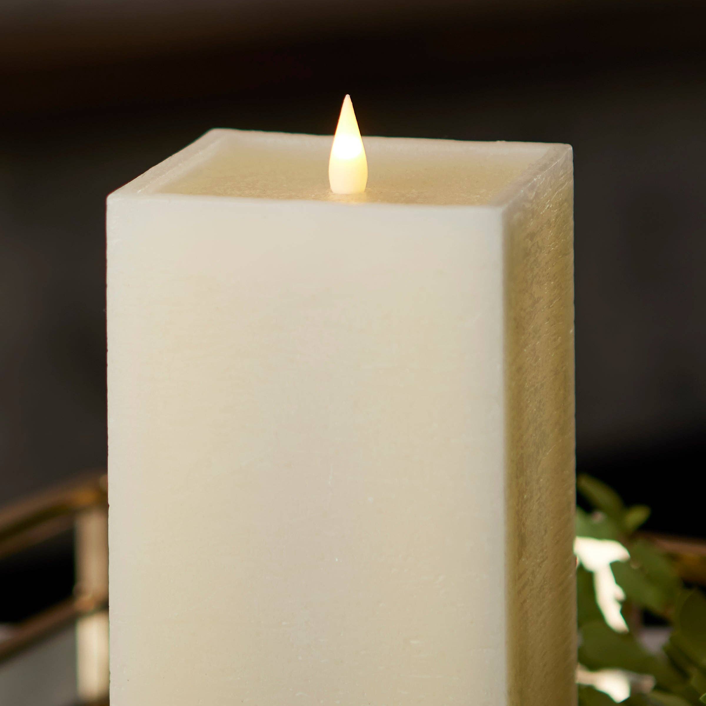 Seasonal LLC - Wholesale Flameless Candle - Classic Motion Flameless Square Candle3