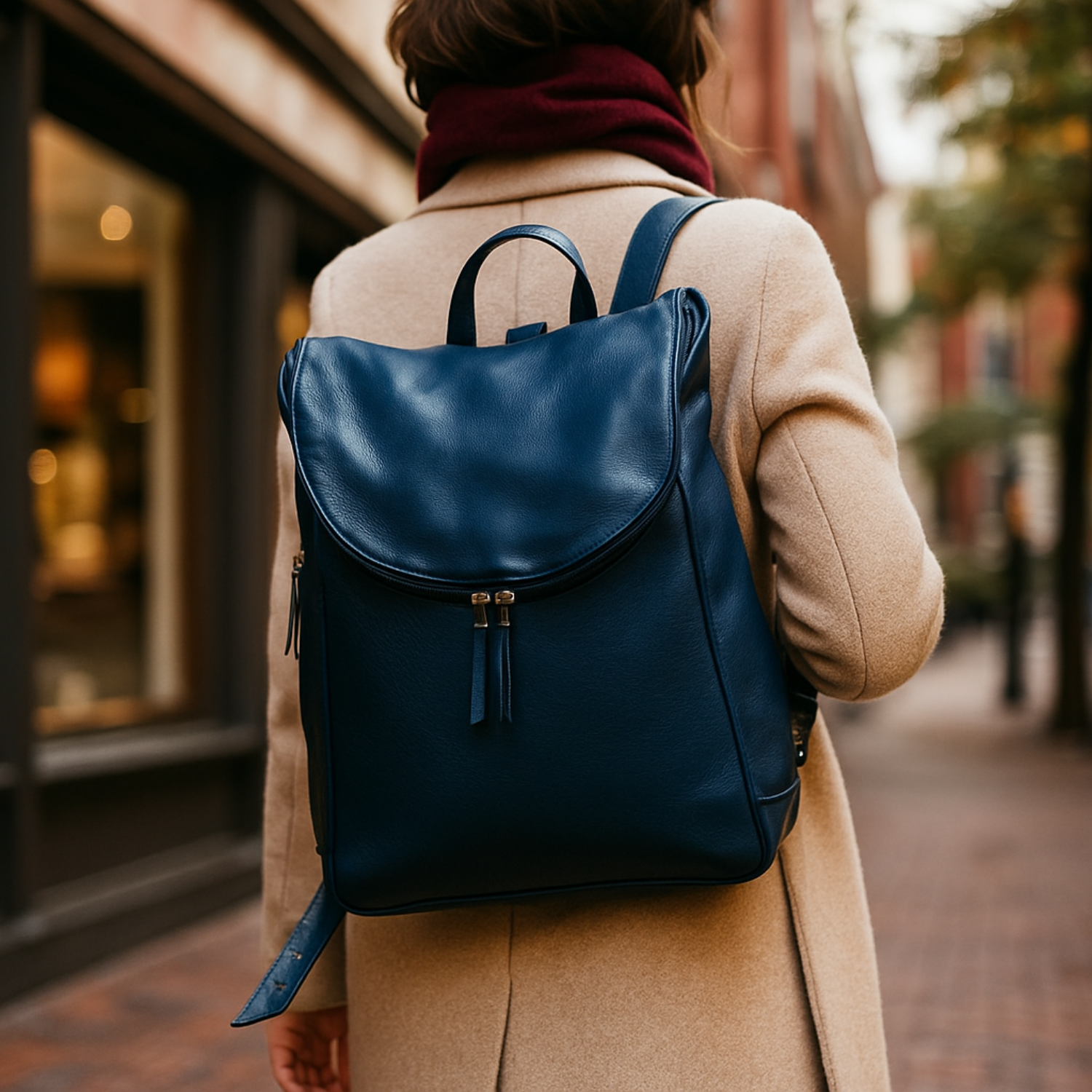 Hides – wholesale Ryggsäck - Unisex – Studentryggsäck i läder12