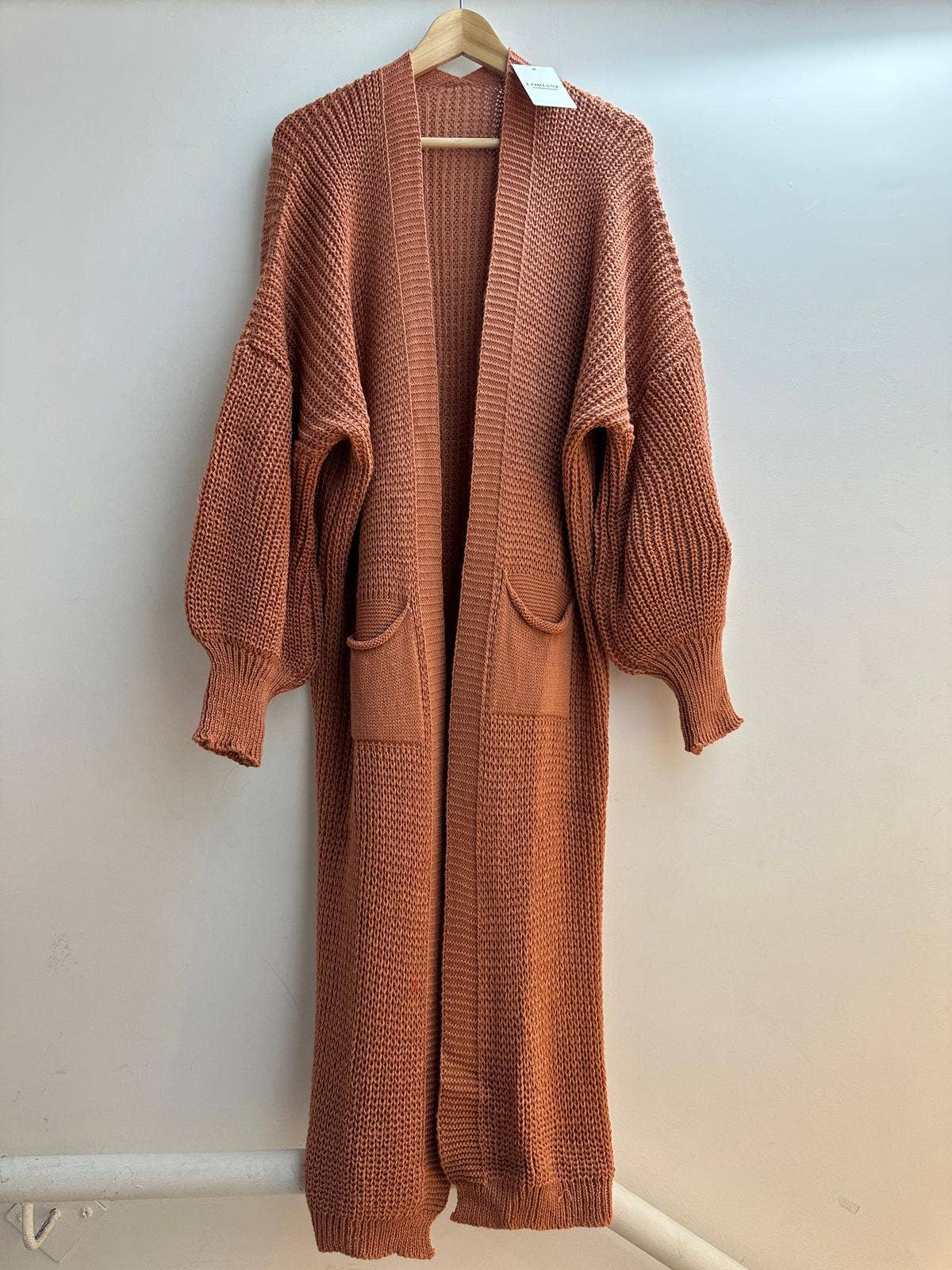 LORIANE - Wholesale Cardigan - Women's - 2268 Long knitted cardigan18