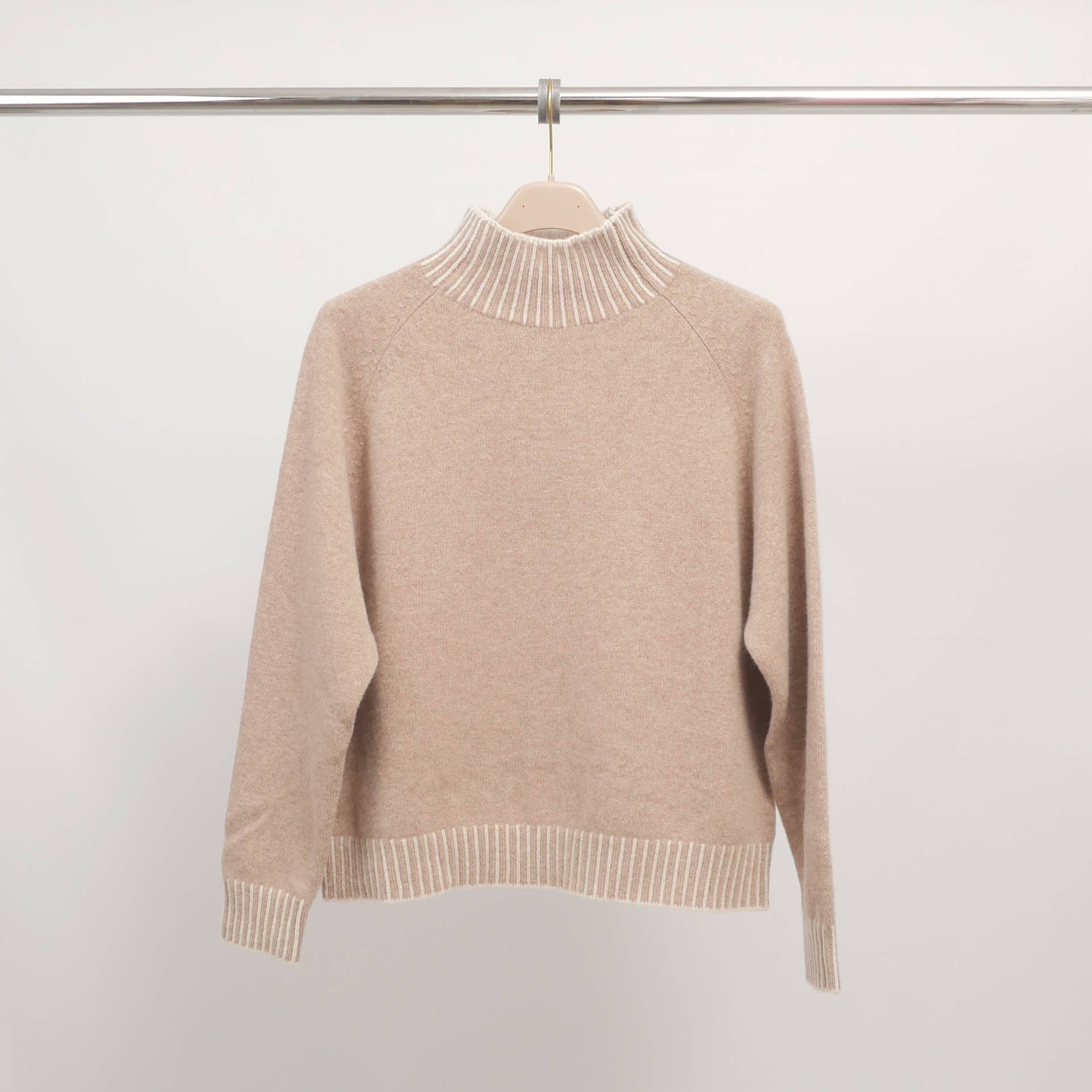 Cecile Wang - Wholesale Knit Sweater - Women's - Wool turtleneck sweater HYL181161