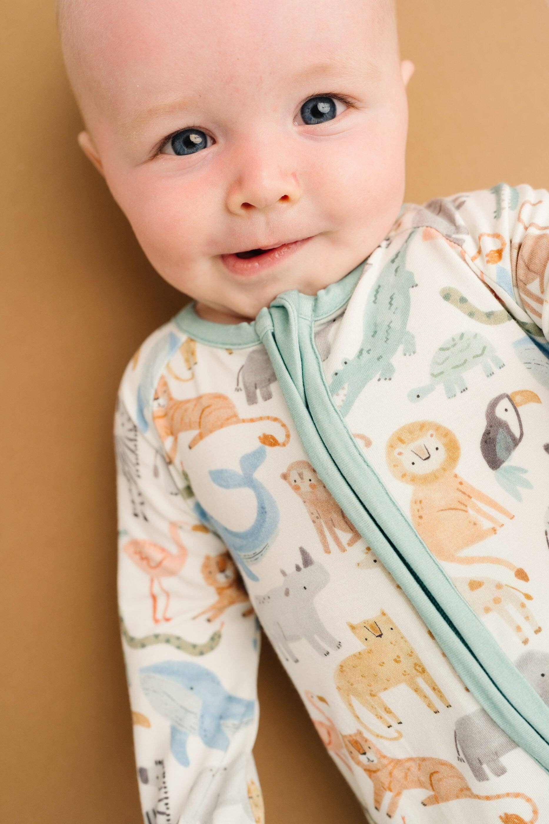 Little One Shop - Wholesale Sleepsuit - Baby - Wild Wonders Bamboo Sleeper8