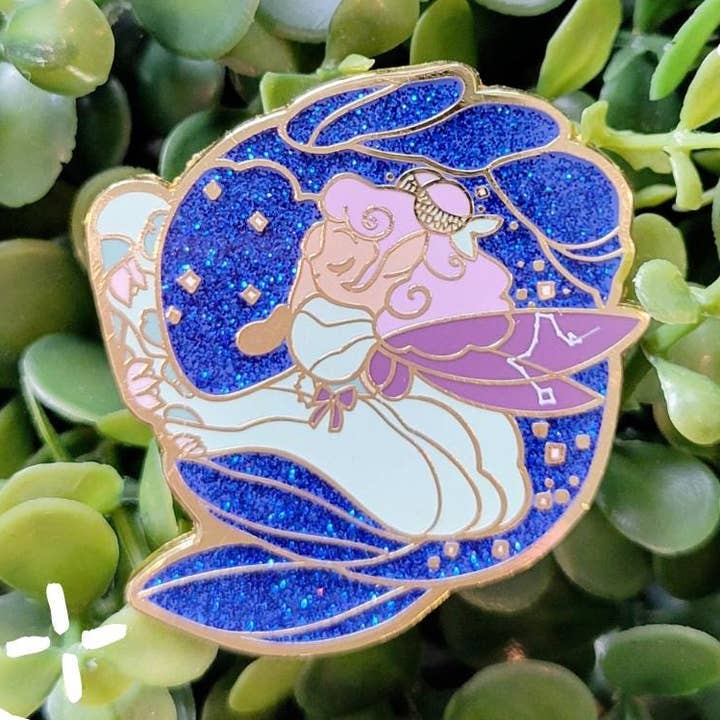 Pin de Hada del Zodiaco - Piscis para venta al por mayor de Jellyjessbeans Art