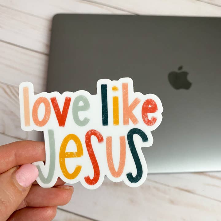 swaygirls - Wholesale Sticker - Love like Jesus sticker | Christian faith stickers & decals