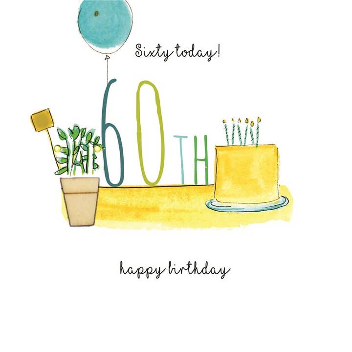 SECHZIG HEUTE für den Großhandel von Laura Sherratt Designs