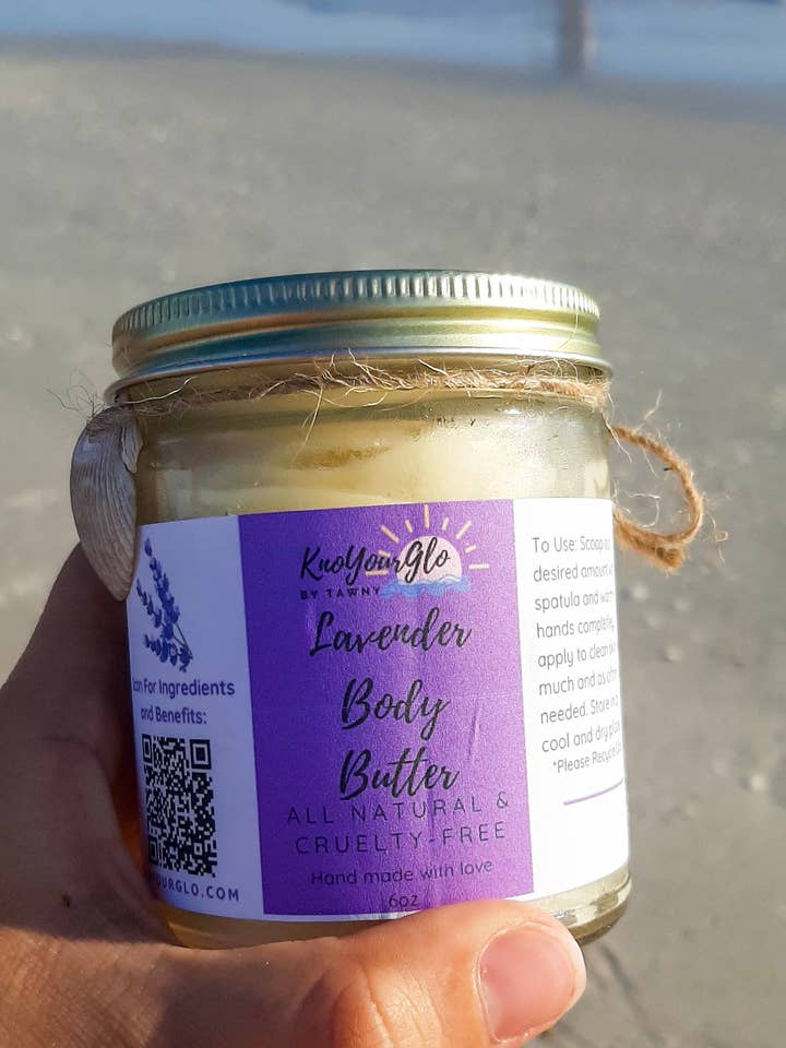 Lavender-Relaxation Body Butter 6oz. for wholesale by KnoYourGlo