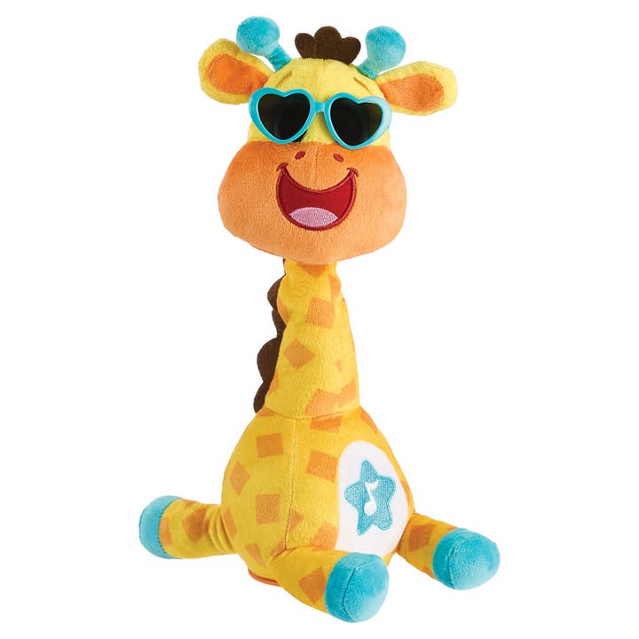 Dancing Musical Plush Giraffe Paul for wholesale by Kelli's