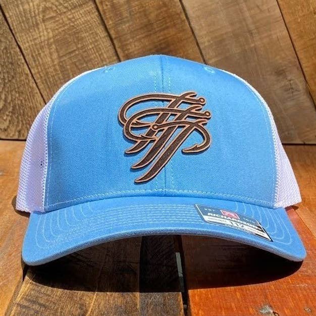 TTP Blu Columbia/Bianco/Toppa in Pelle Ritagliata per la vendita all'ingrosso da parte di Breathe Easy Infusion LLC