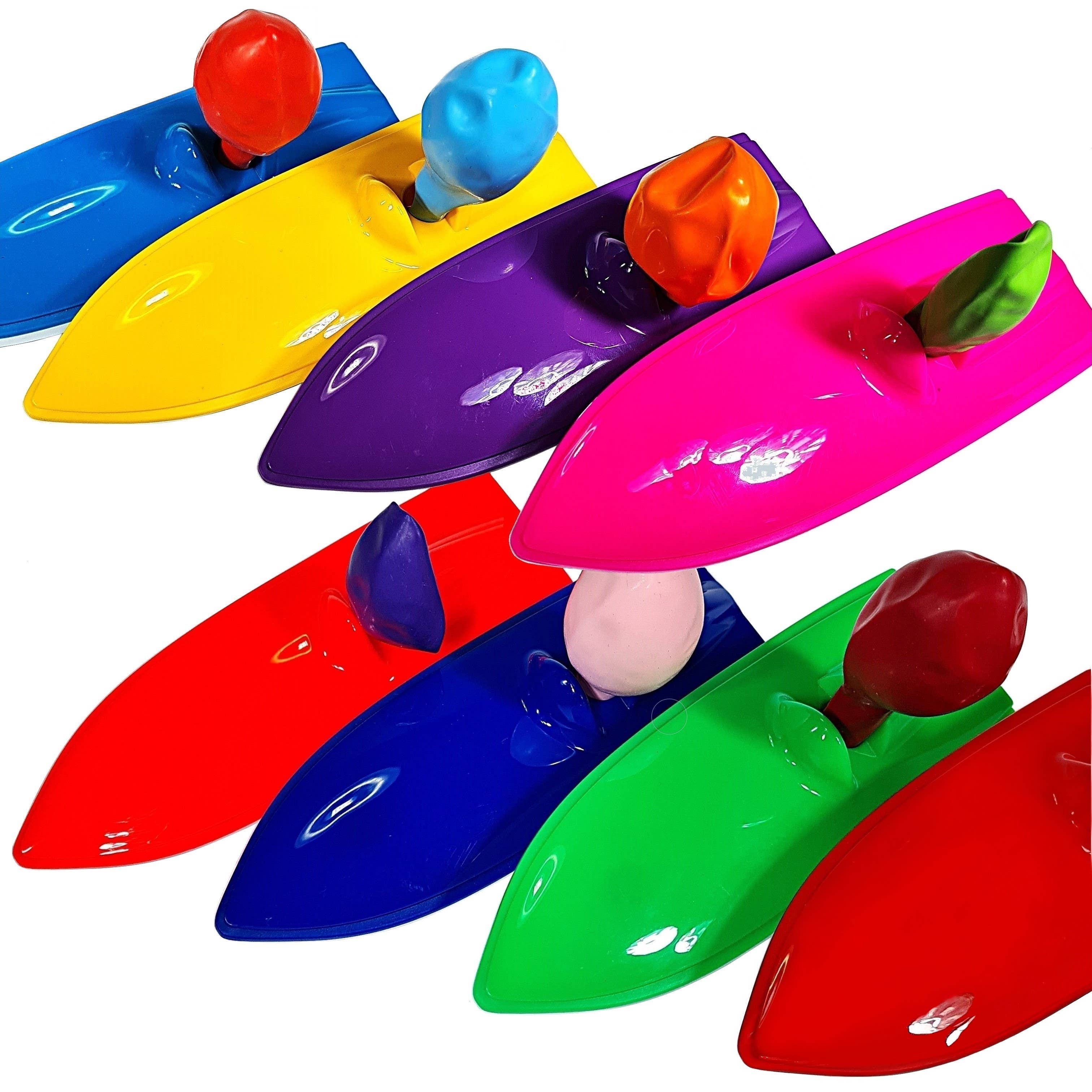 die Blechfabrik e.K. - Wholesale Inflatable Toy - Kids & Baby - 12 x Balloon boat assorted colours, Made in Germany2