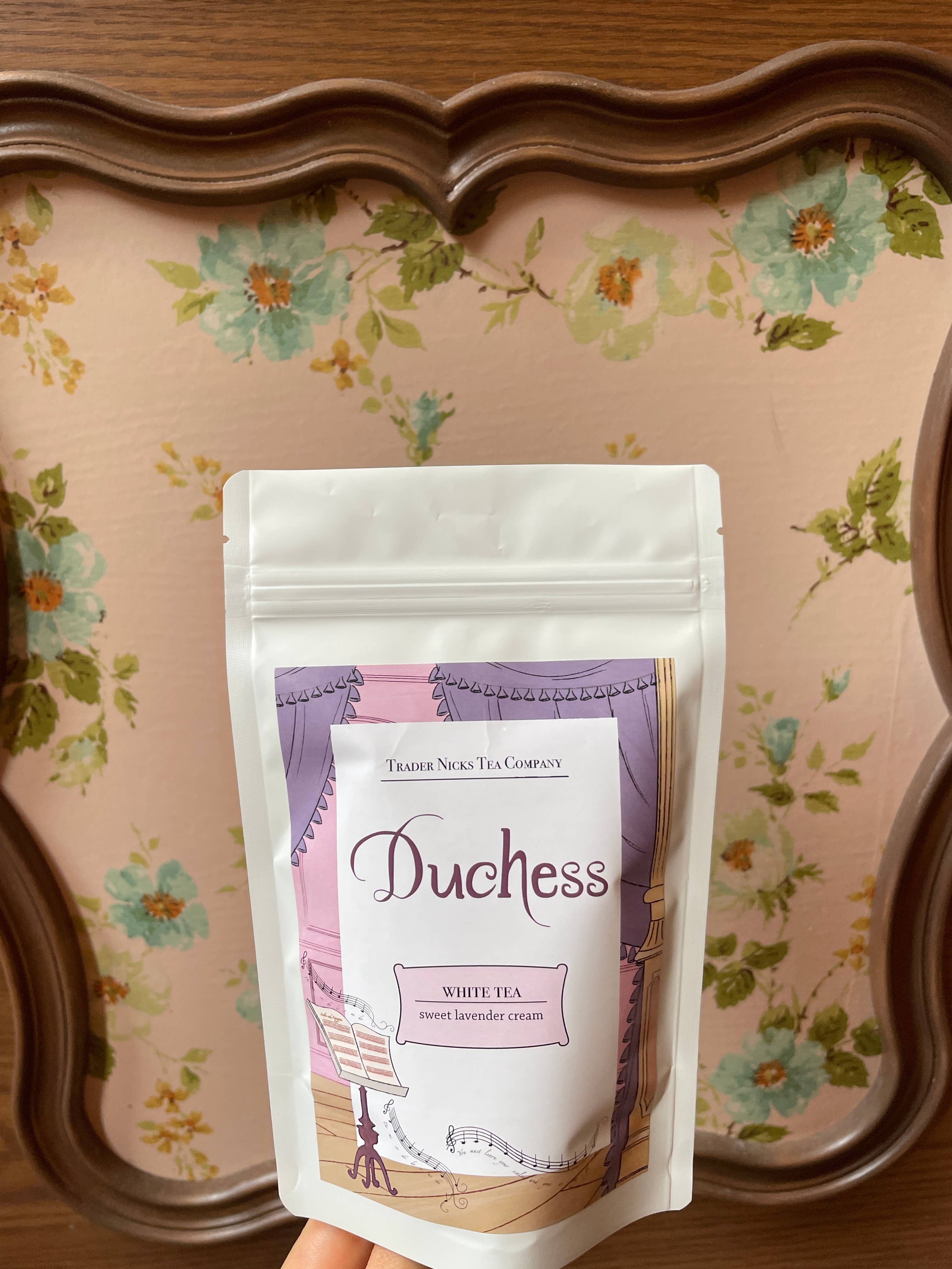 Trader Nicks Tea Company - Vendita all'ingrosso Tè sfusi - Tè bianco alla lavanda della duchessa4