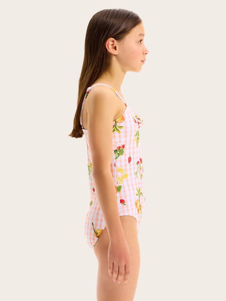 Citrus Gingham One-piece - Citrus Gingham for wholesale on Faire2