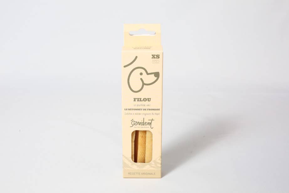 Evident - Vendita all'ingrosso Osso/pelle di manzo - Cani - FILOU - Bastoncini di formaggio gommoso0