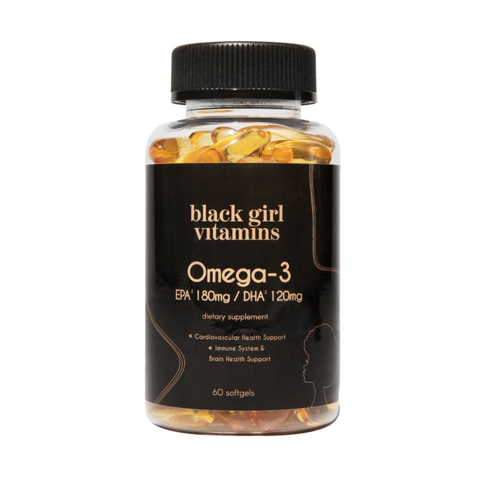 BGV Oméga 3 pour la vente par Black Girl Vitamins