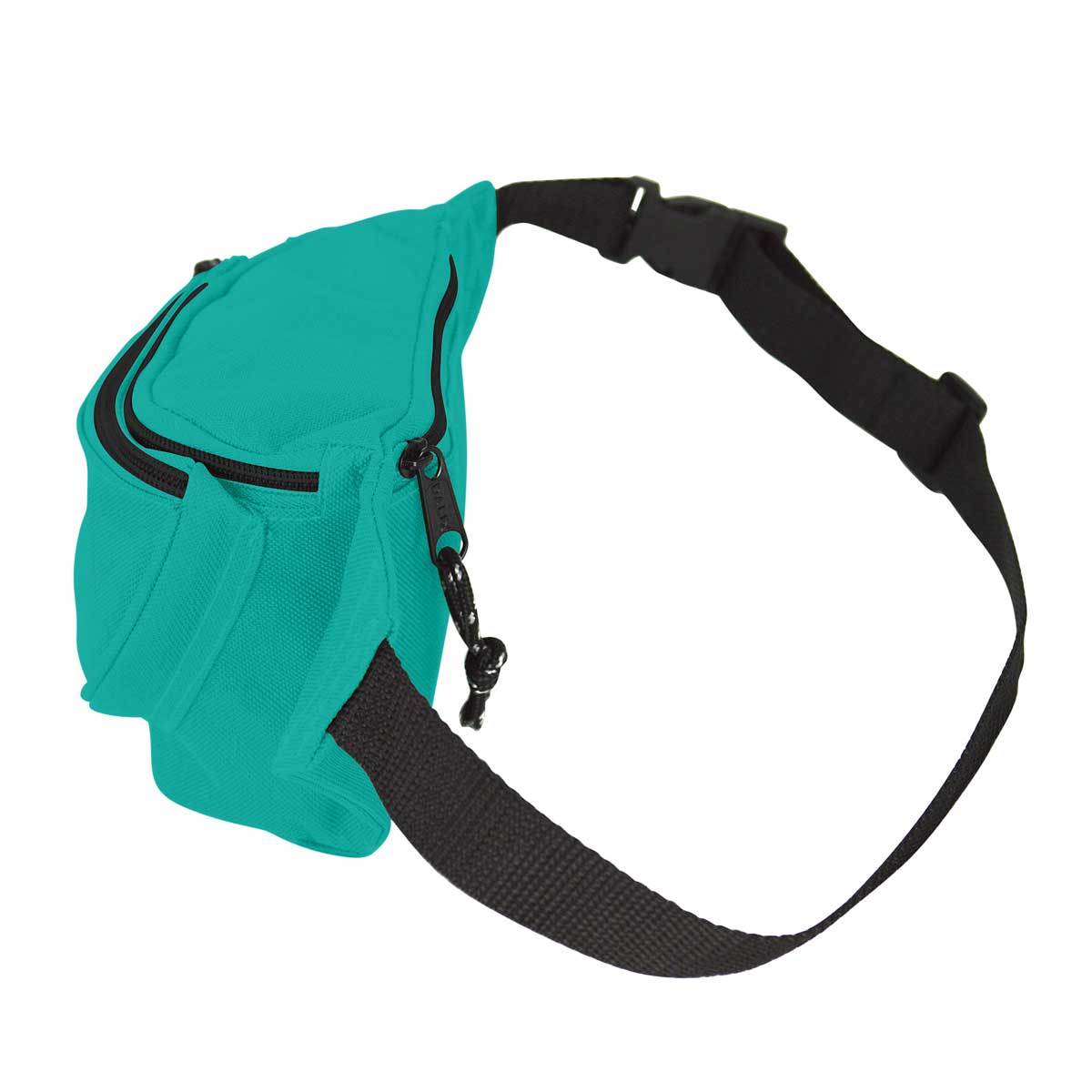 Dalix - Wholesale Belt Bag - Unisex - Dalix Round Fanny Pack w/ 3 Pockets2