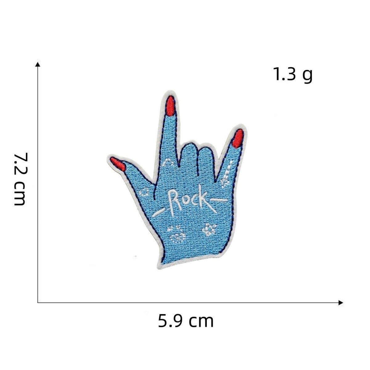 ACCITY - Wholesale Patch - PERSONALIZED BLUE SERIES CARTOON GRAFFITI STICKERS_CWMM40178