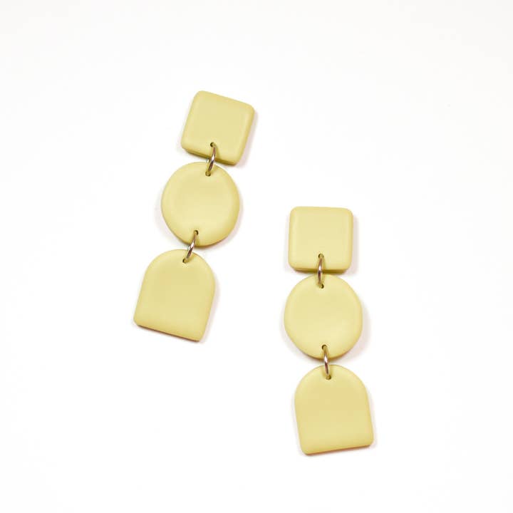 Camille Hay Jewelry - Wholesale Dangle Earrings - Geometric Shape Dangles