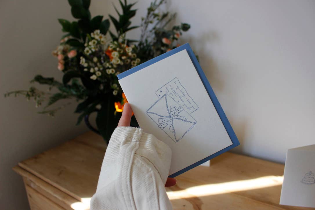 La Belle Saison – wholesale Love card – Premium Frill Love Letter Greeting Card  A62