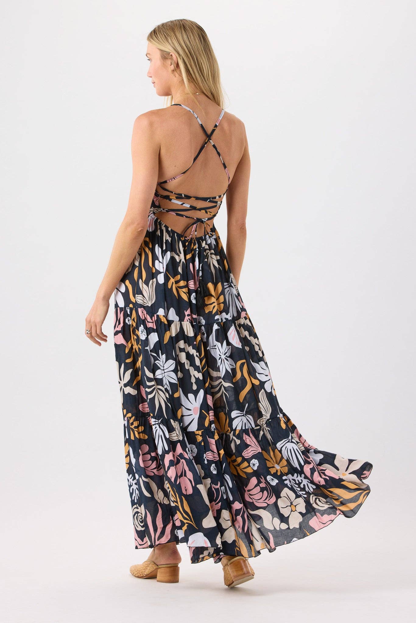 Shellscapes Black Kailani Maxi Dress for wholesale on Faire3