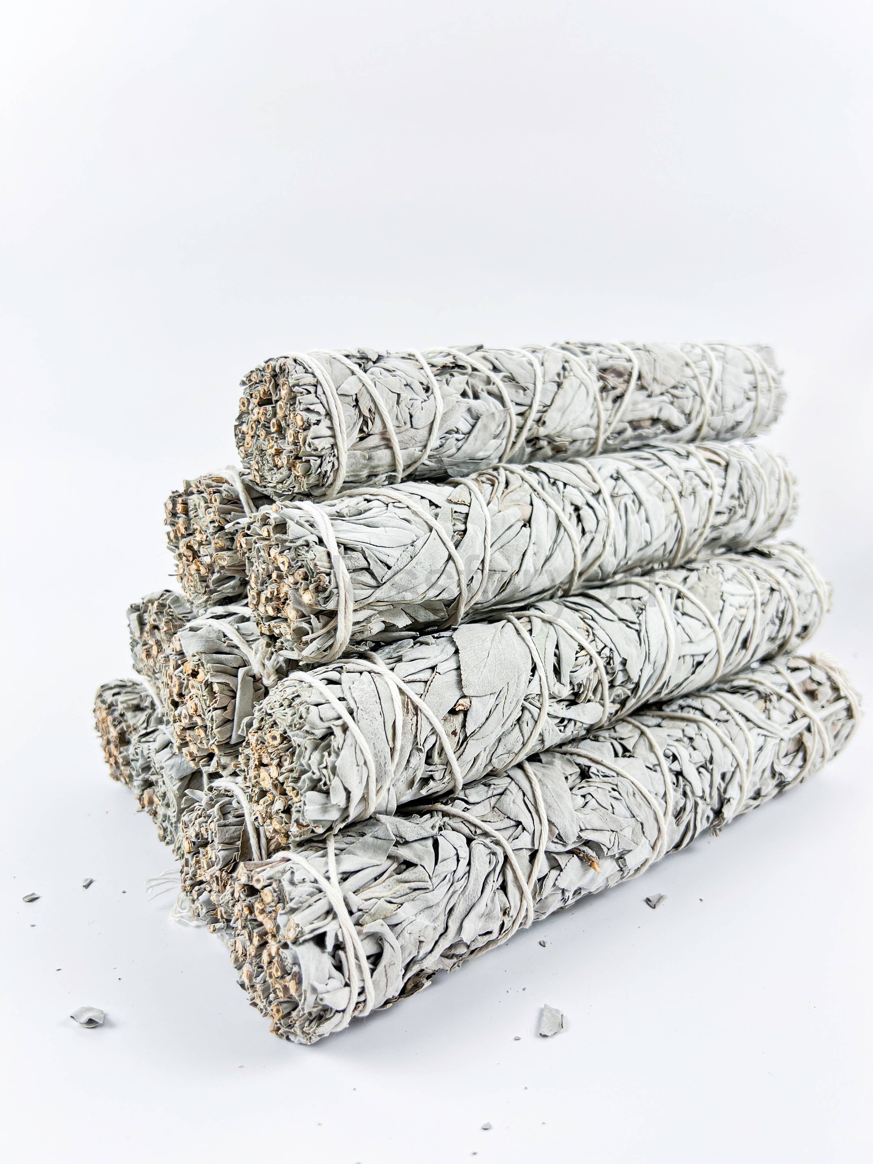 GREENROOTS USA LLC - Wholesale Sage Bundle - White Sage Smudge Stick 9" Jumbo HoUSe Cleansing Energy9