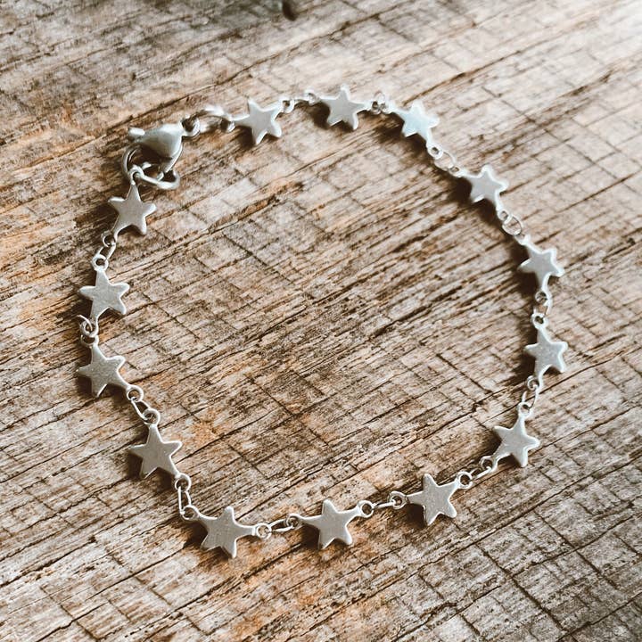 Star Link Bracelet for wholesale by Sosobella Designs