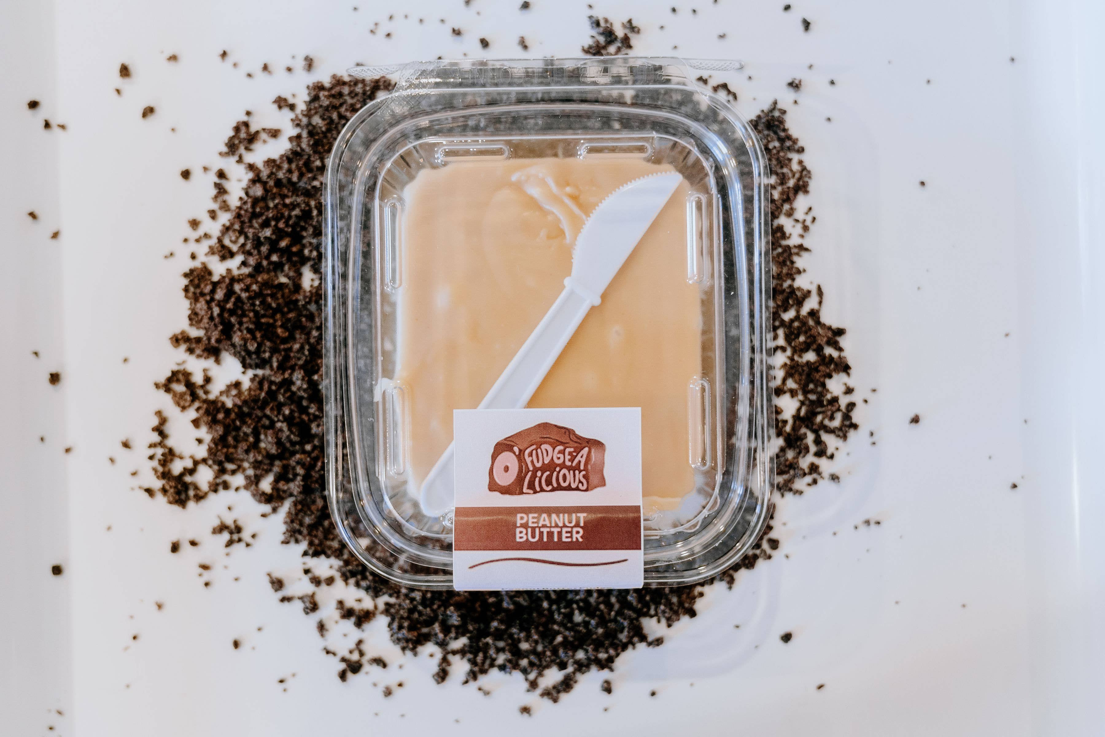 O'fudgealicious – wholesale Fudge – Jordnötssmör Fudge