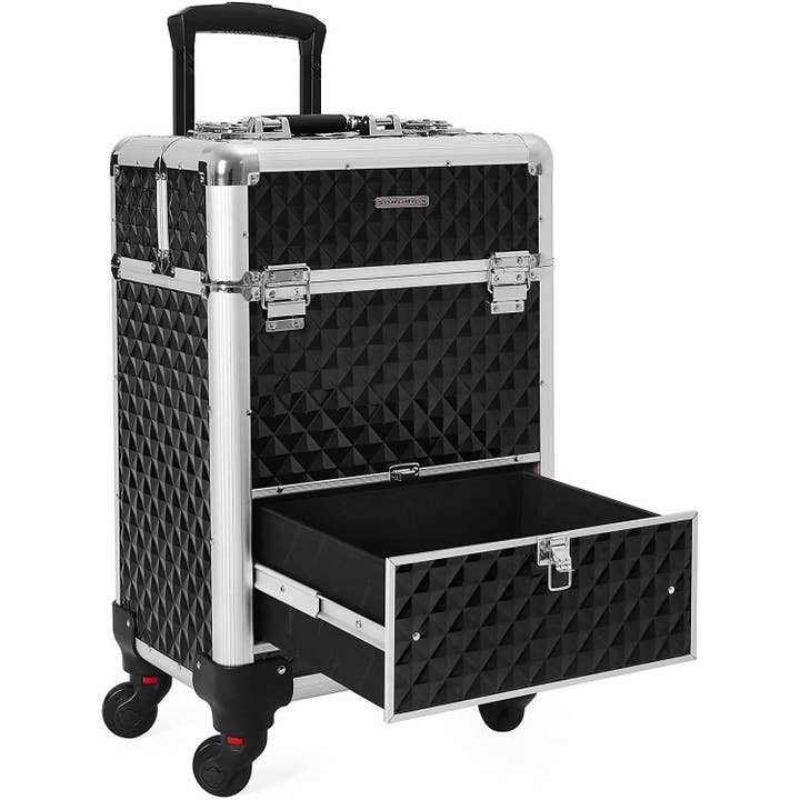 Mia Home - Wholesale Makeup Storage Box - Nancy's Make-Up Case - Trolley Multi-Case Jewellery Box -...