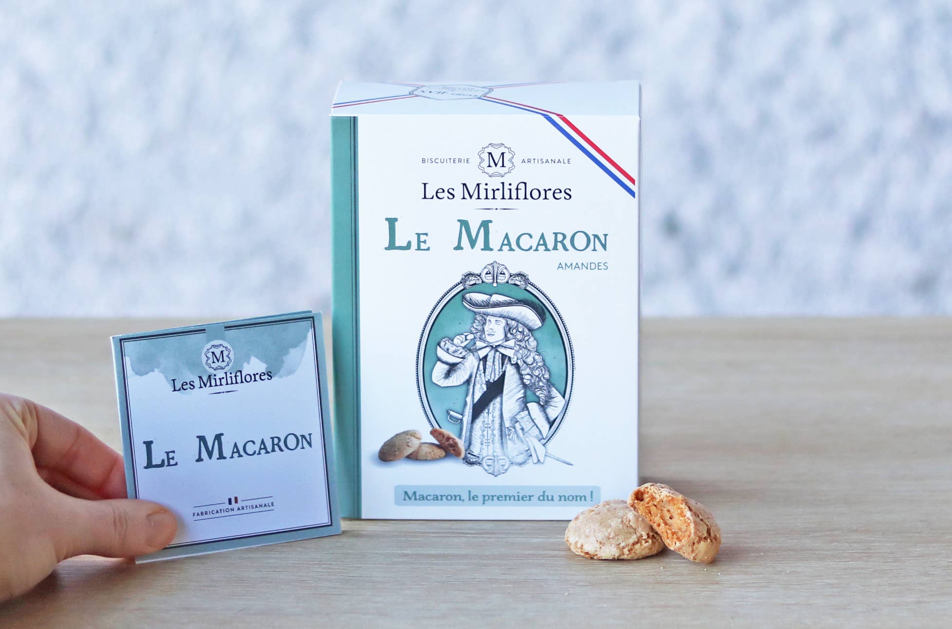 LES MIRLIFLORES - Wholesale Cookie - Crunchy almond macarons 140g