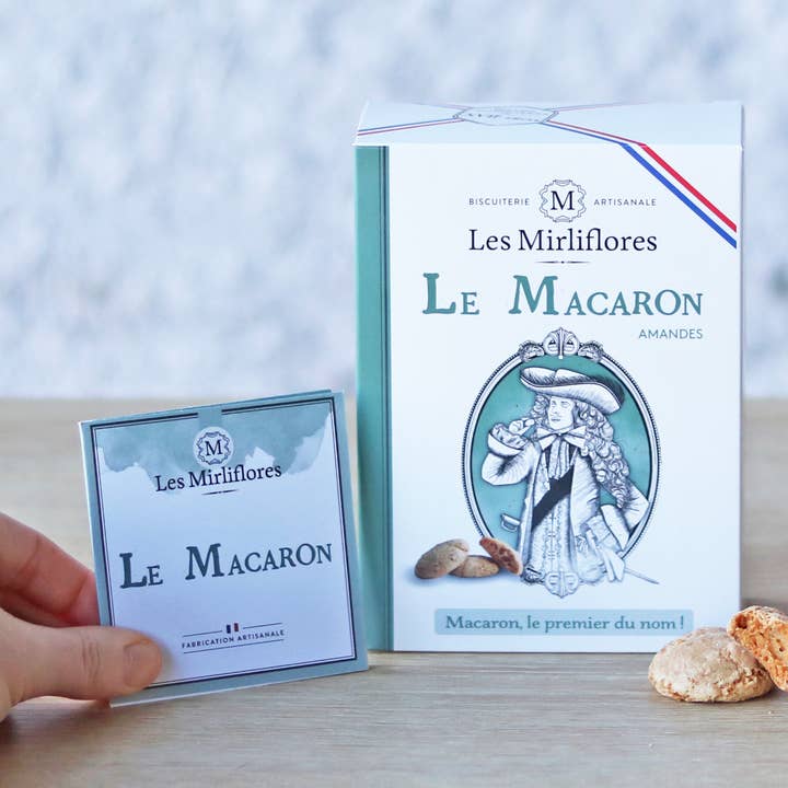 Macarons croccanti alle mandorle 140gr per la vendita all'ingrosso da parte di LES MIRLIFLORES