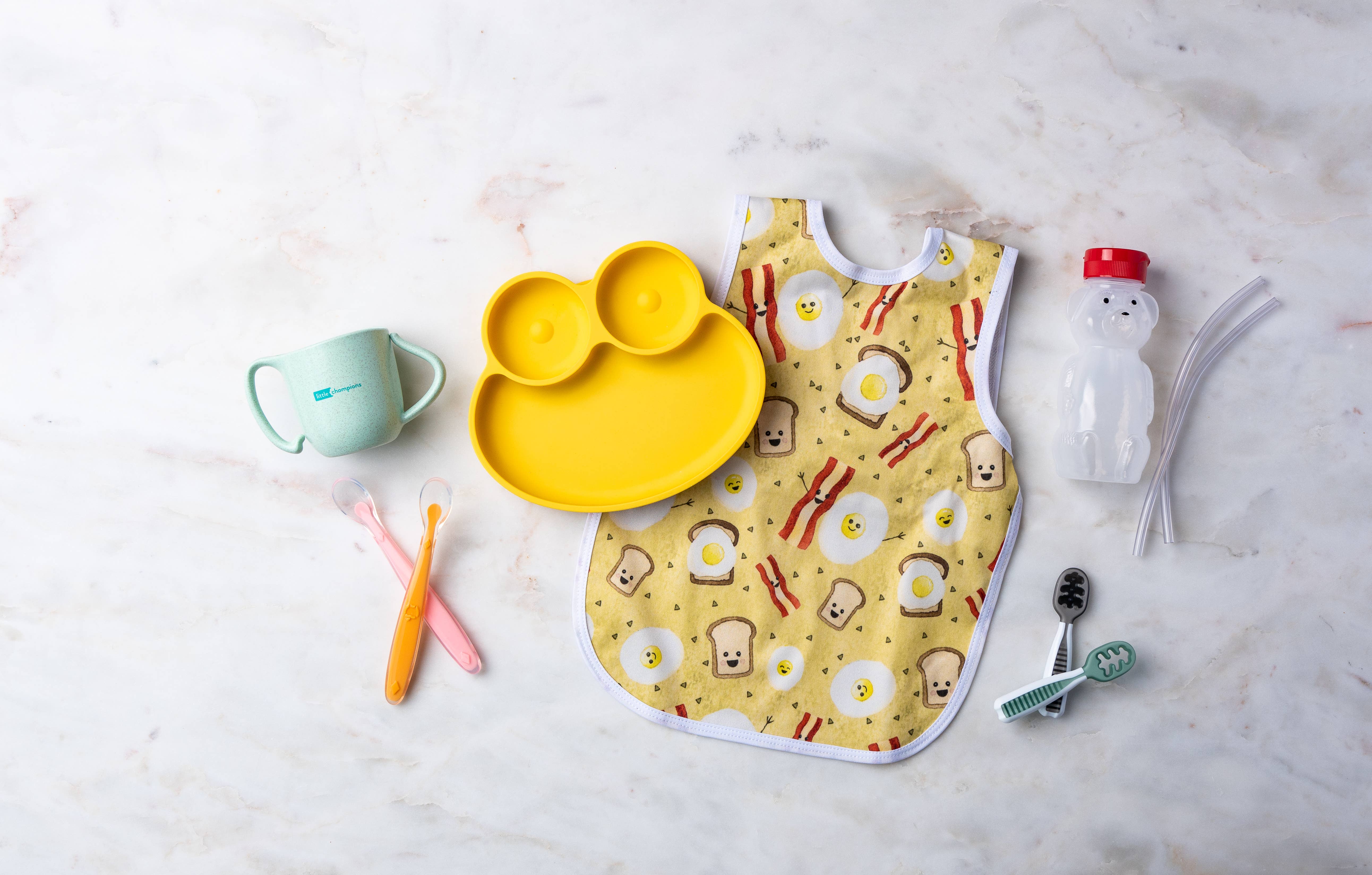 Little Chompions – wholesale Feeding set – Baby – Oh My Gosh Starting To Nosh!5