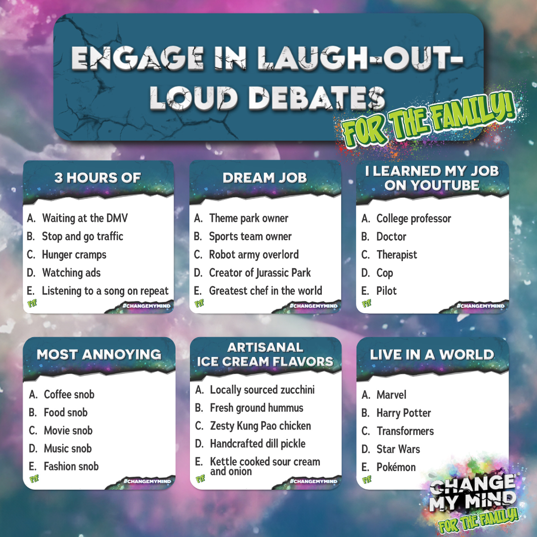 Change My Mind - Wholesale Card Game - Change My Mind - For The Family2