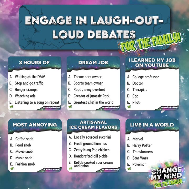 Change My Mind - Wholesale Card Game - Change My Mind - For The Family2