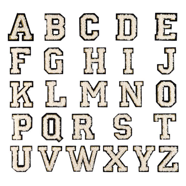 Parker Baby Co. - Venta al por mayor Parches - Parche de velcro - Letras25