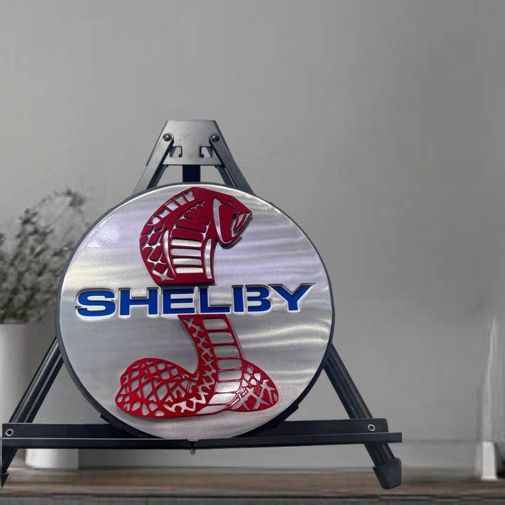 Shelby Cobra Medallion 2 for wholesale by Premier Metal Art