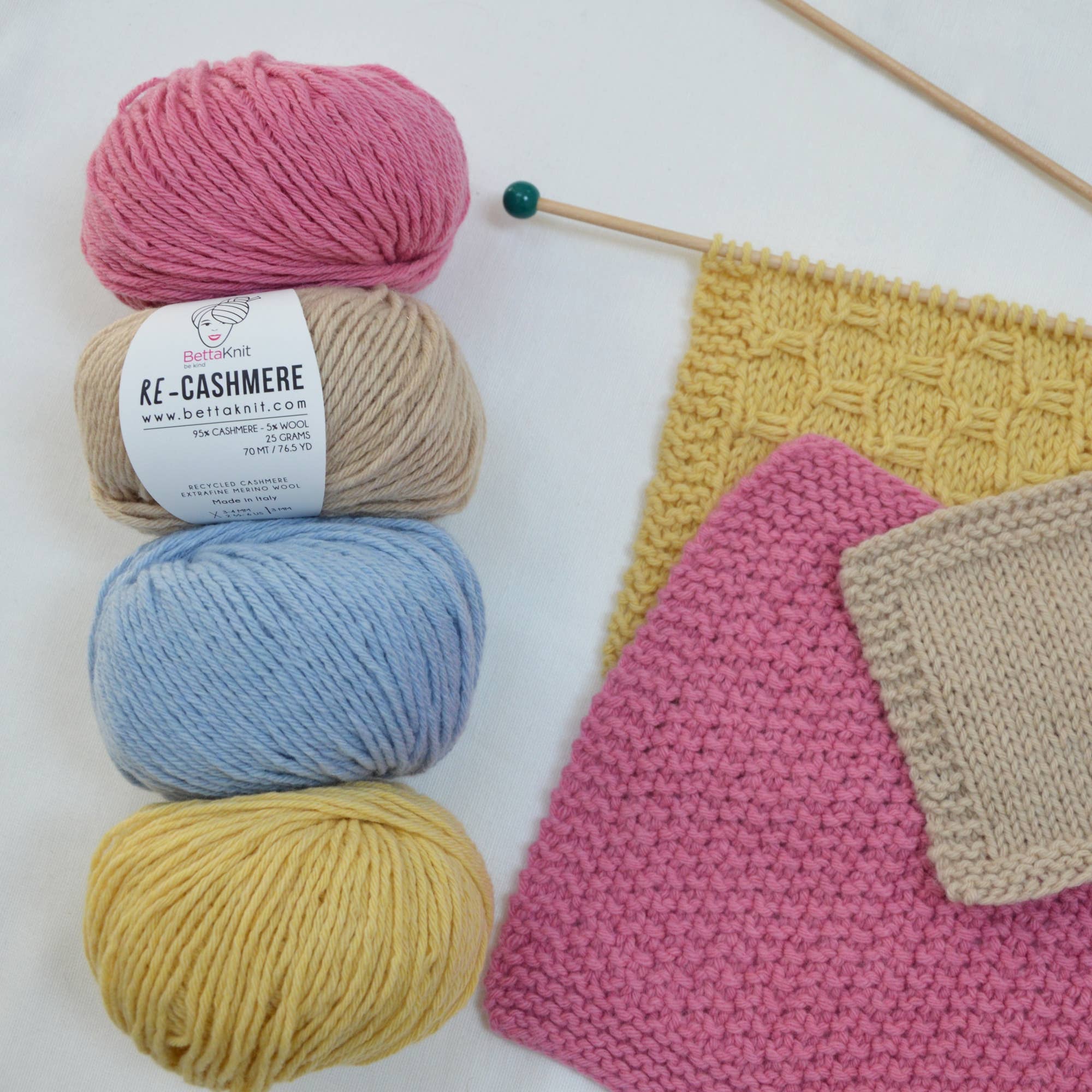 BettaKnit - Vente Fils à tricoter - Re-Cashmere, cachemire recyclé5