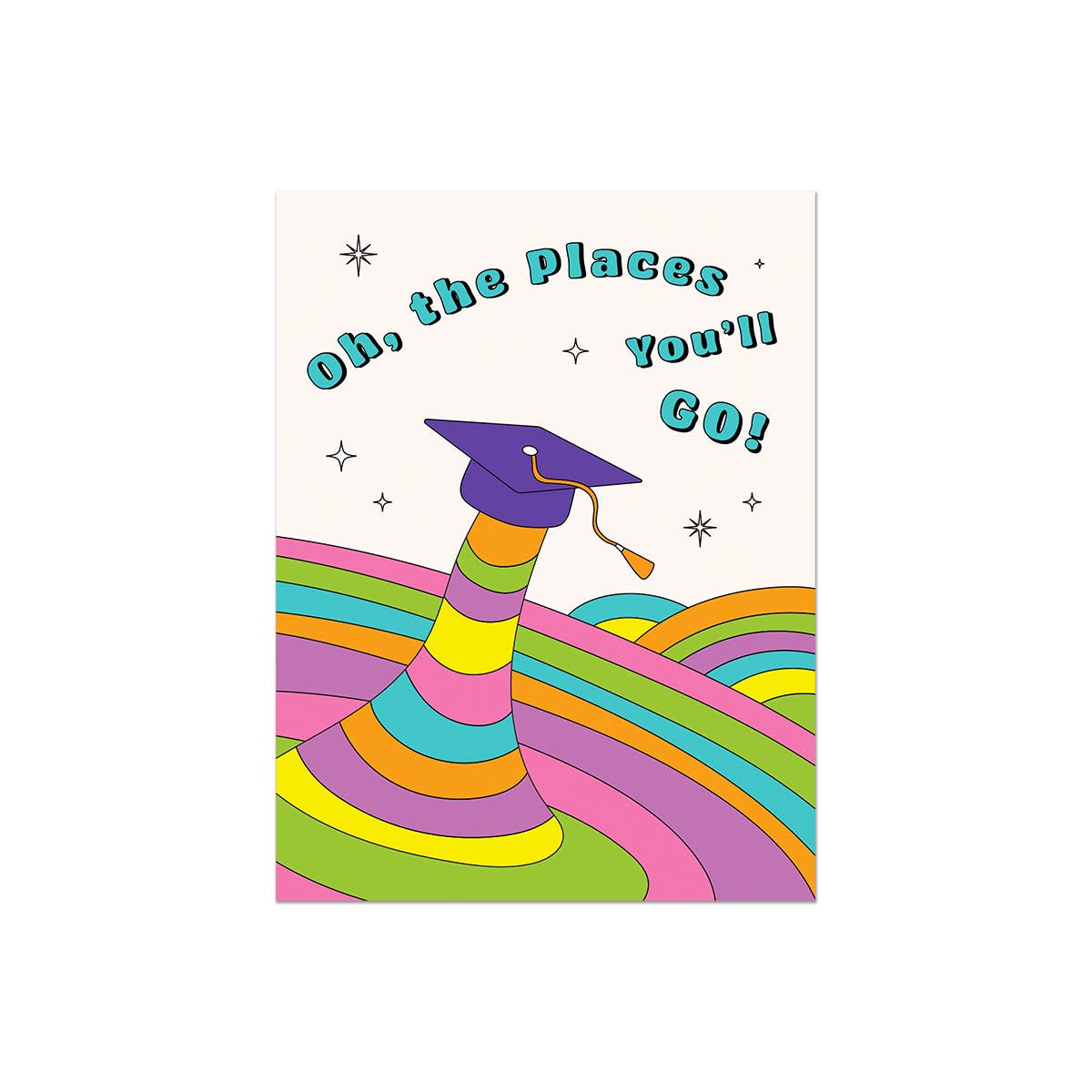 Party Mountain Paper co. - Wholesale Graduation Card - Places You'll Go Grad | Graduation Card2