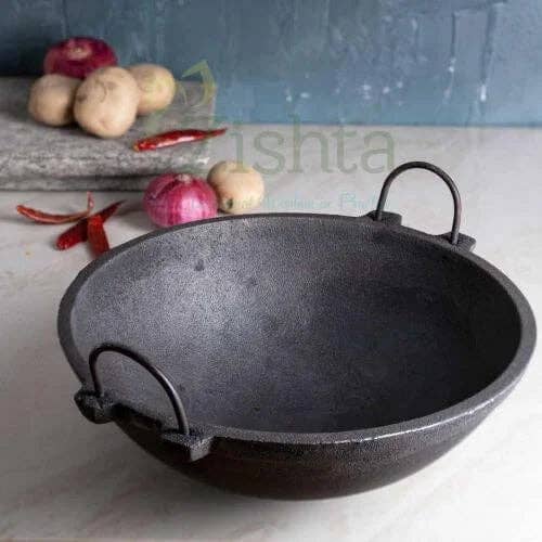 SAMA Homes - Wholesale Cast Iron Skillet - Cast Iron Kadai0