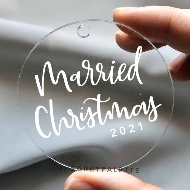 Caligrafia Ornamento Acrílico por atacado de The Grey Palette