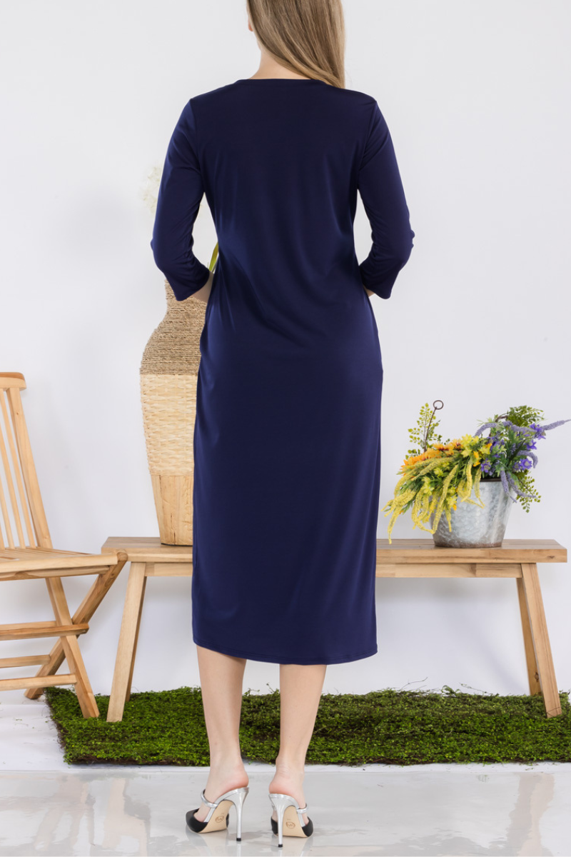 Celeste Clothing - Vente Robe – femme - ROBE À SUPERPOSER CLASSIQUE AVEC POCHES -CD4387518