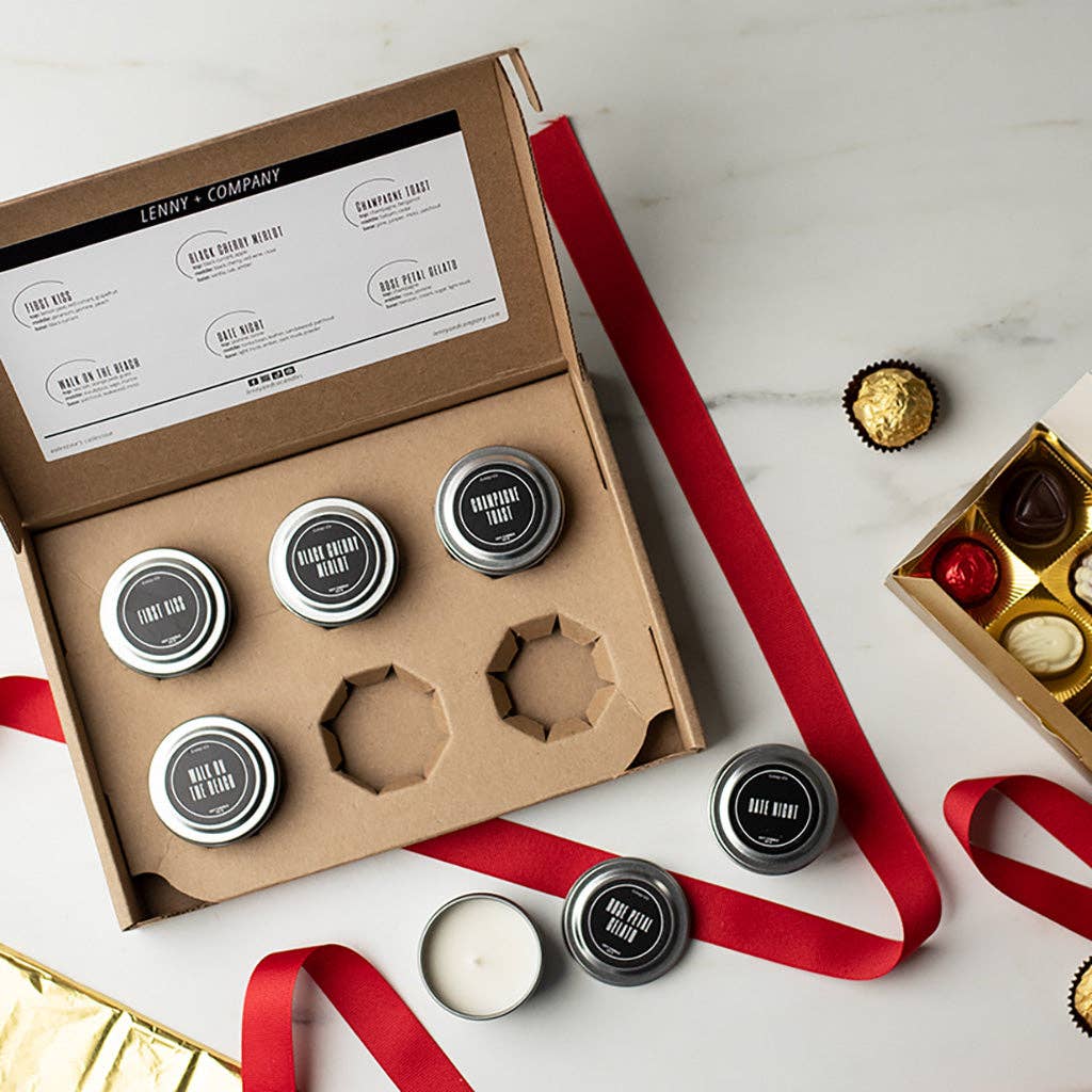 Flush Packaging - Vente Coffrets cadeaux - Boîte d'expédition 6-Pack pour bougies en boîte de 2 oz™9